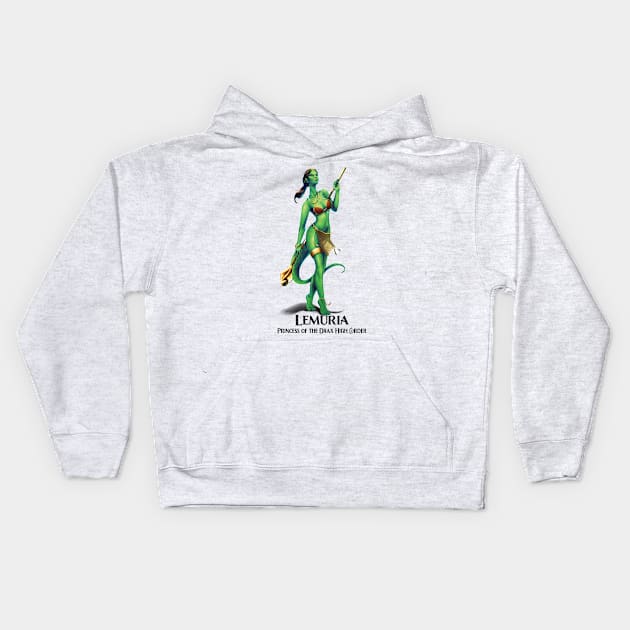 Lemuria Kids Hoodie by kingasilas